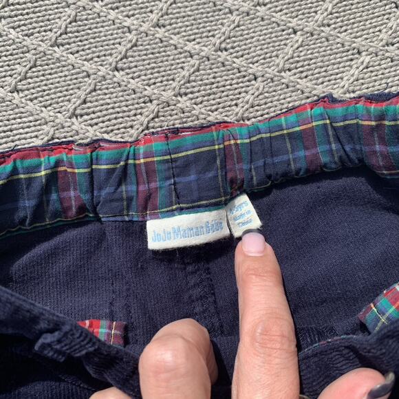 Jojo Maman Bebe Navy Blue Corduroy Pants ~ 4 - Picture 8 of 9